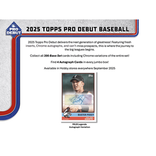 2025 Topps Pro Debut Baseball Jumbo Box