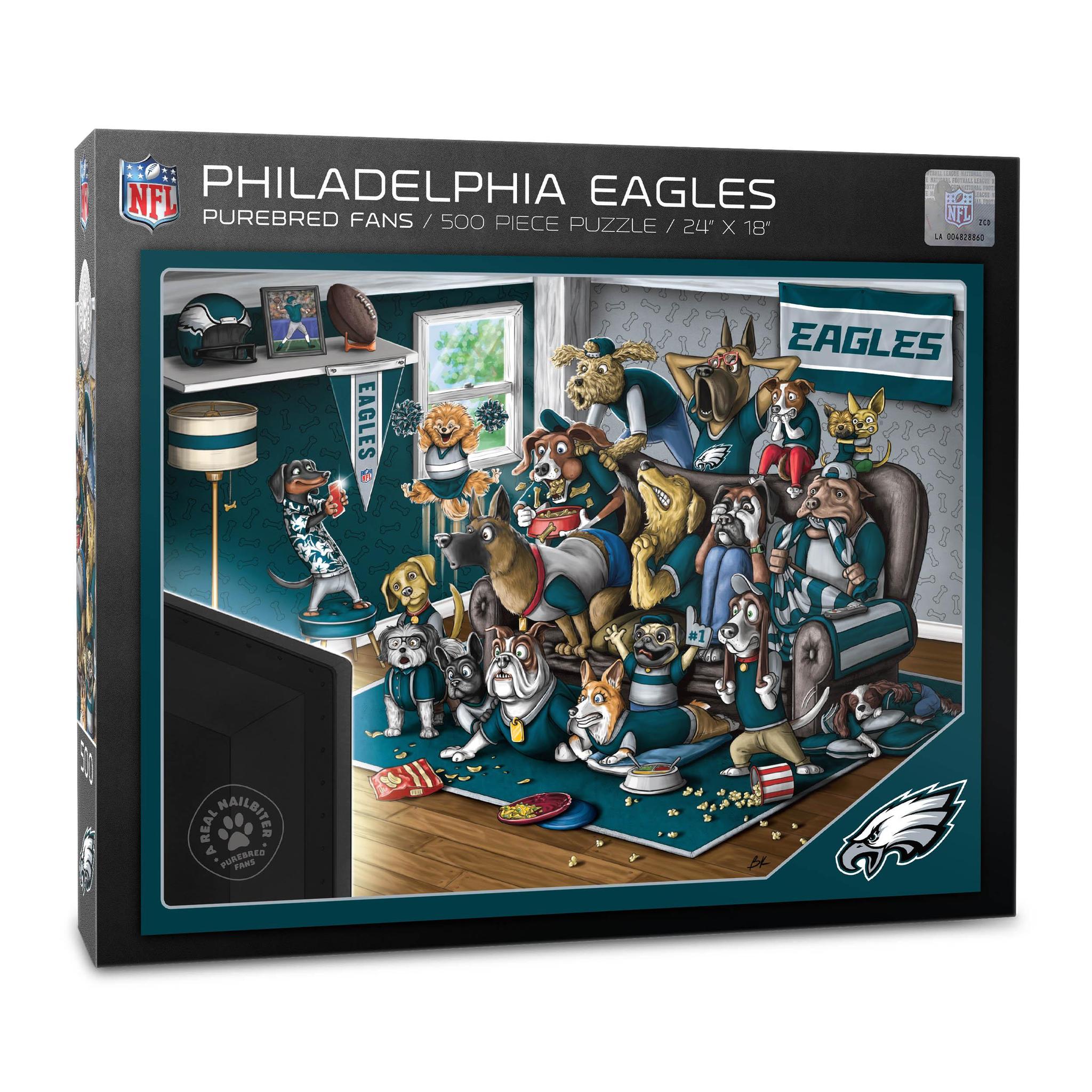 Philadelphia Eagles Purebred Fans- A Real Nailbiter