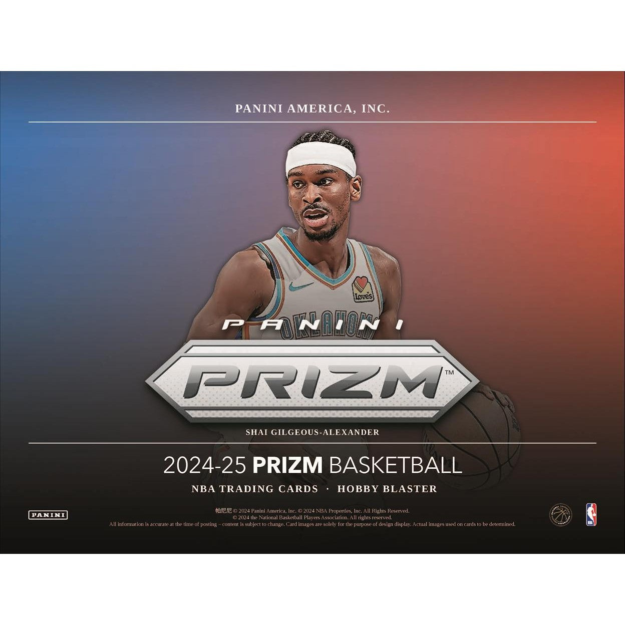2024-25 Panini Prizm Basketball Hobby Blaster