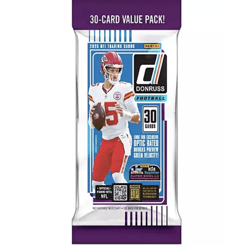 2025 Panini Donruss Football Jumbo Value Pack