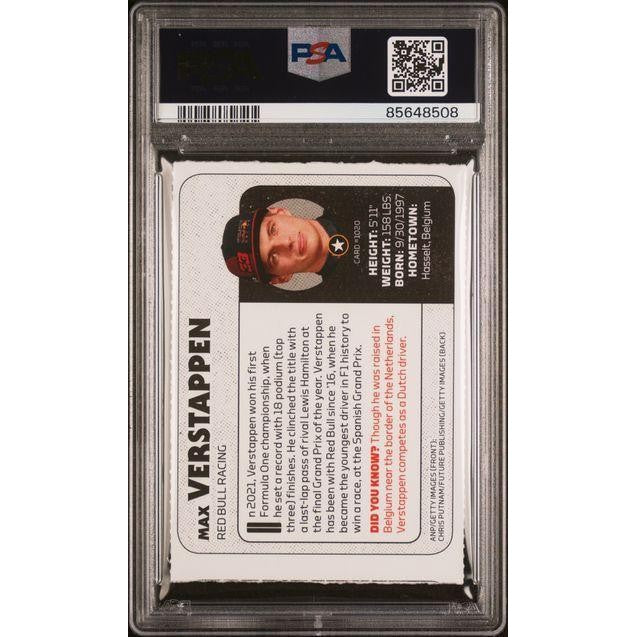 2022 S.I. For Kids Max Verstappen #1020 PSA 7