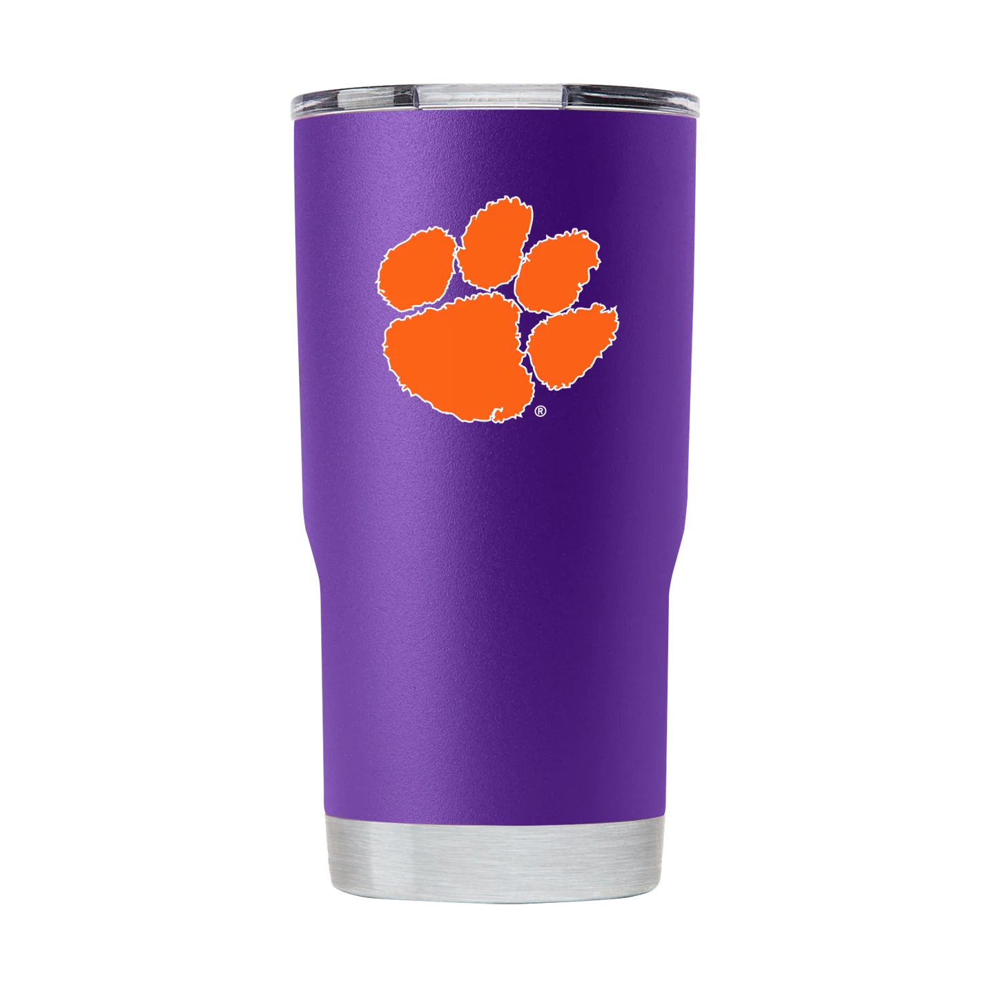 Tumbler: Clemson Tigers - Purple 20oz