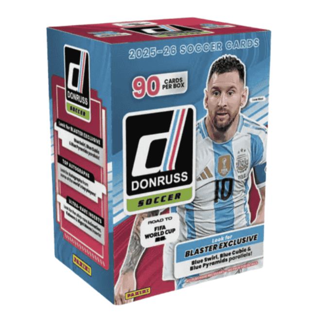 2025-26 Panini Donruss Road to FIFA World Cup Soccer Blaster Box