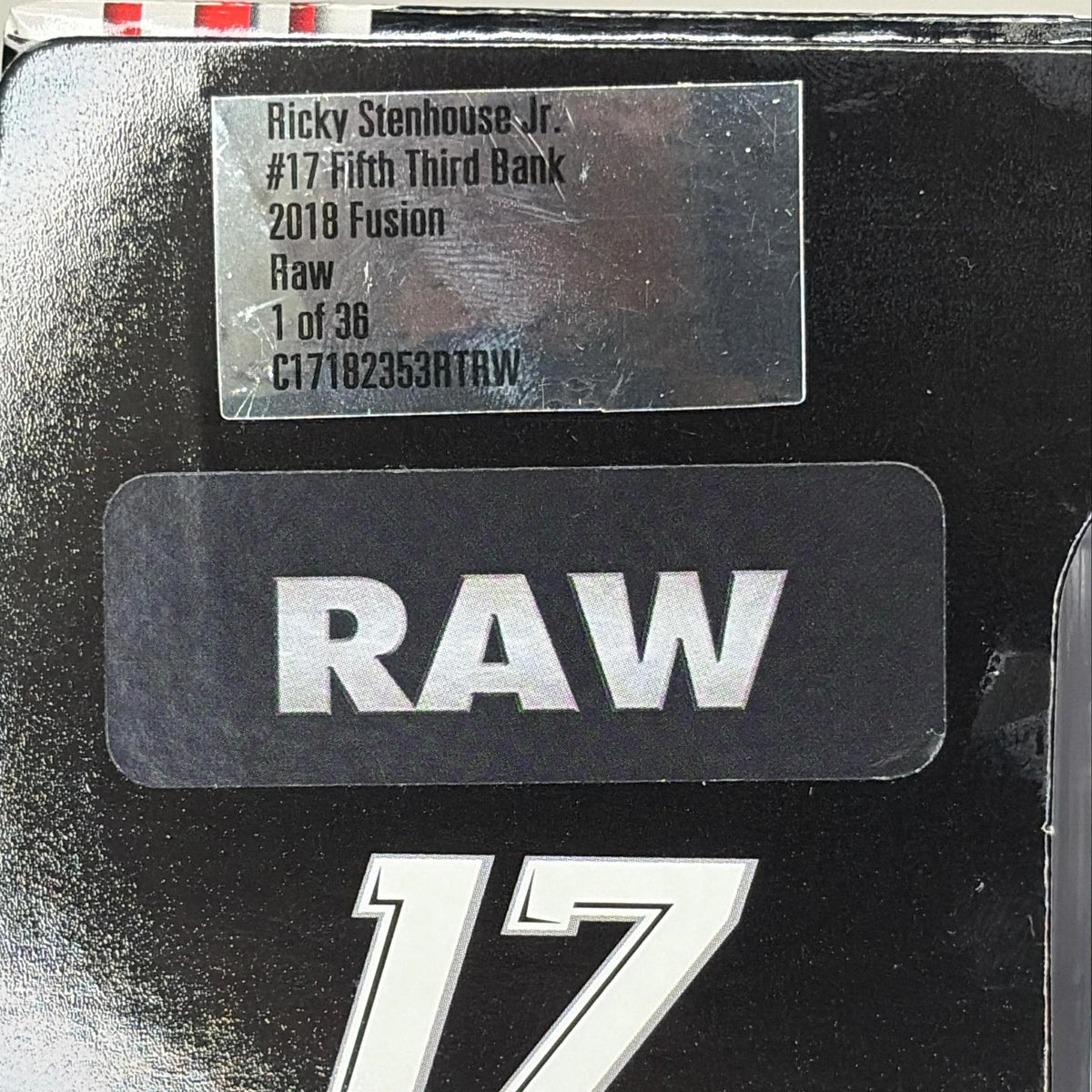 Die Cast 1:24 Scale: Ricky Stenhouse Jr #47 2018 Fifth-Third Bank Raw
