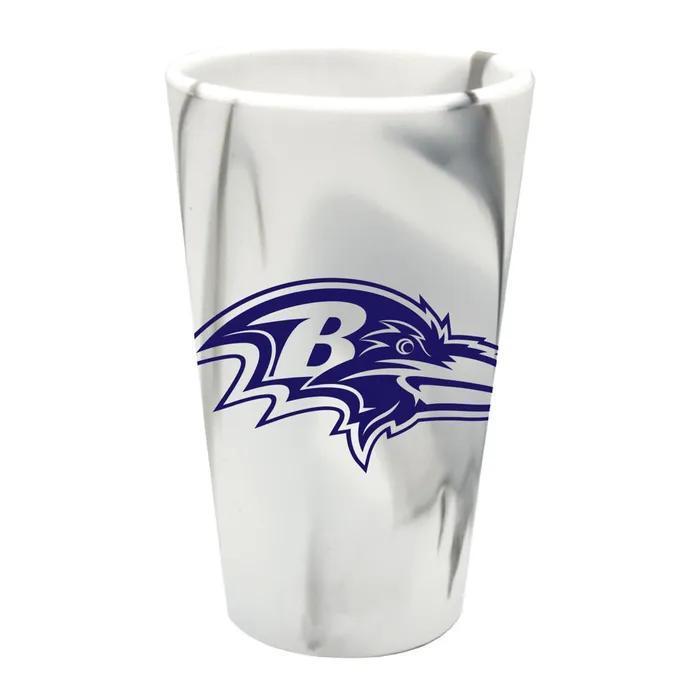 Baltimore Ravens 16 oz Silicone Pint Glass
