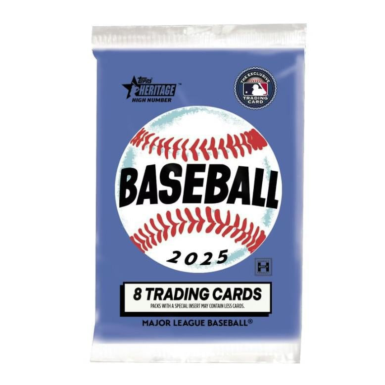 2025 Topps Heritage High Number Baseball Hobby Pack