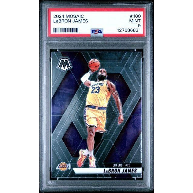 2024 Mosaic #180 LeBron James PSA 9