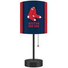 Boston Red Sox Desk Lamp – Team Logo Shade, USB Port, Pull Chain