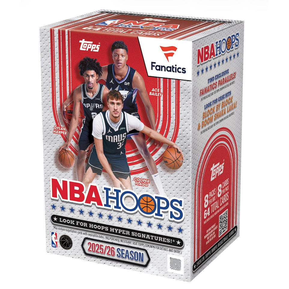 2025-26 Topps Hoops Basketball Fanatics Blaster Box