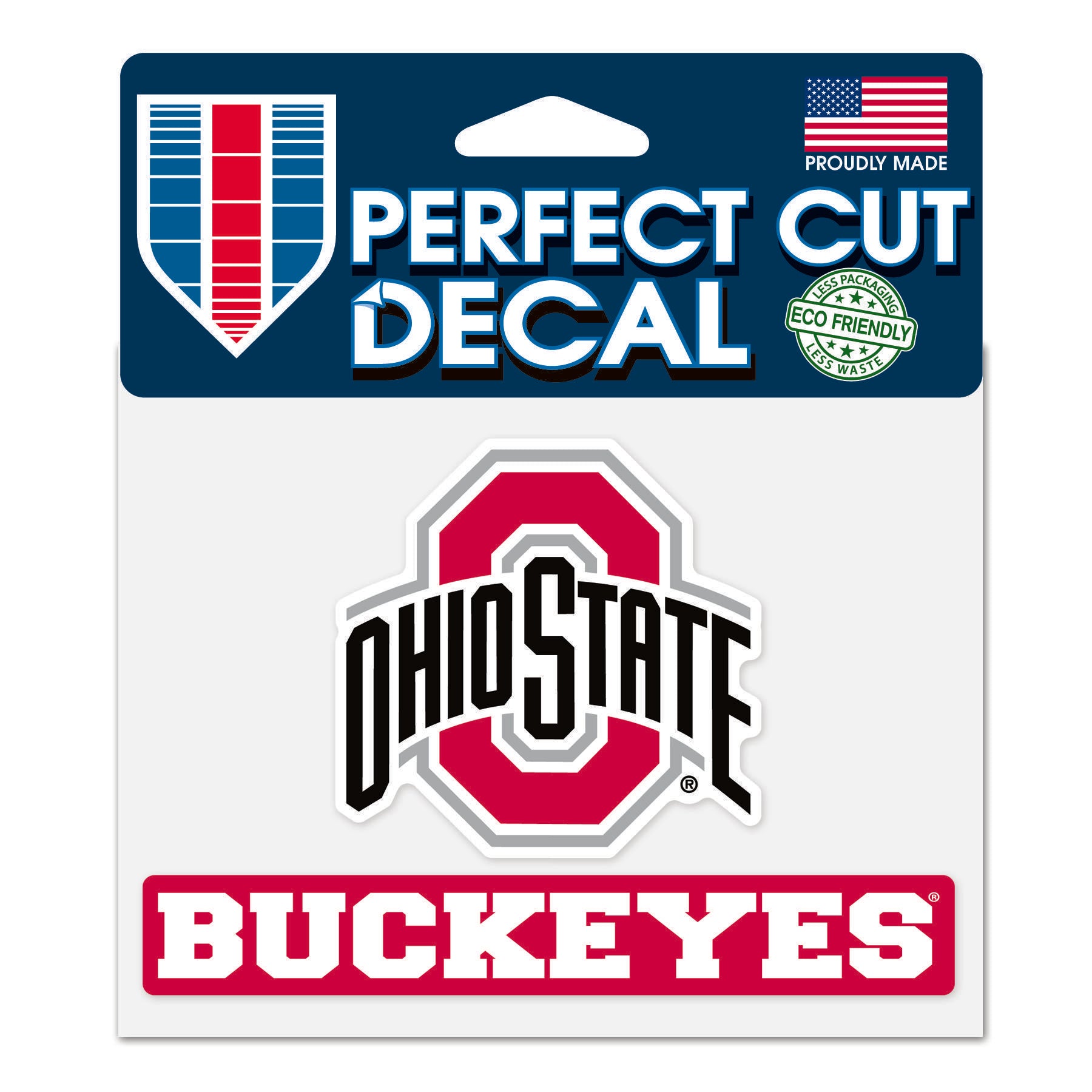 Ohio State Buckeyes Perfect Cut Color Decal – Official NCAA Team Sticker