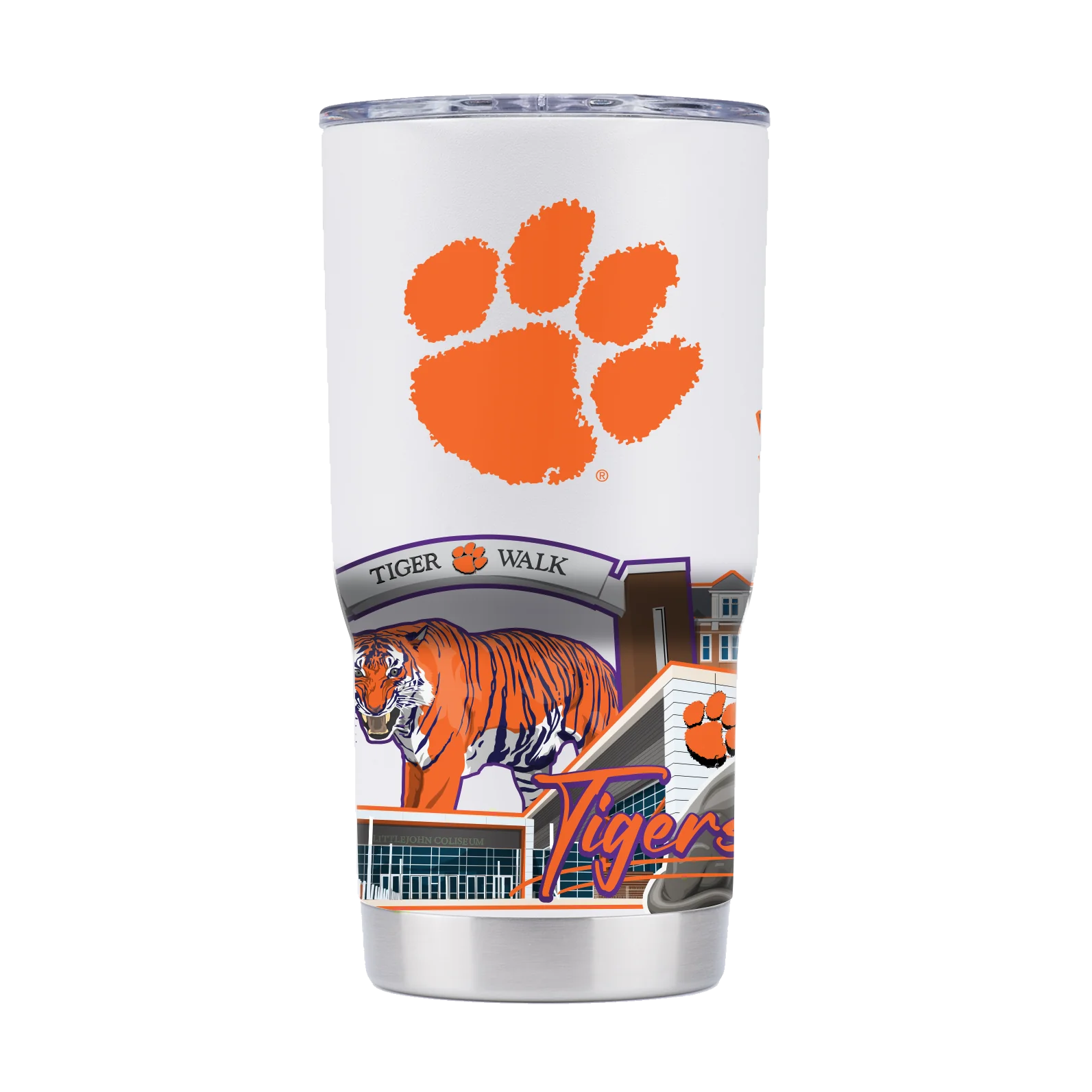 Tumbler: Clemson Campus Icons