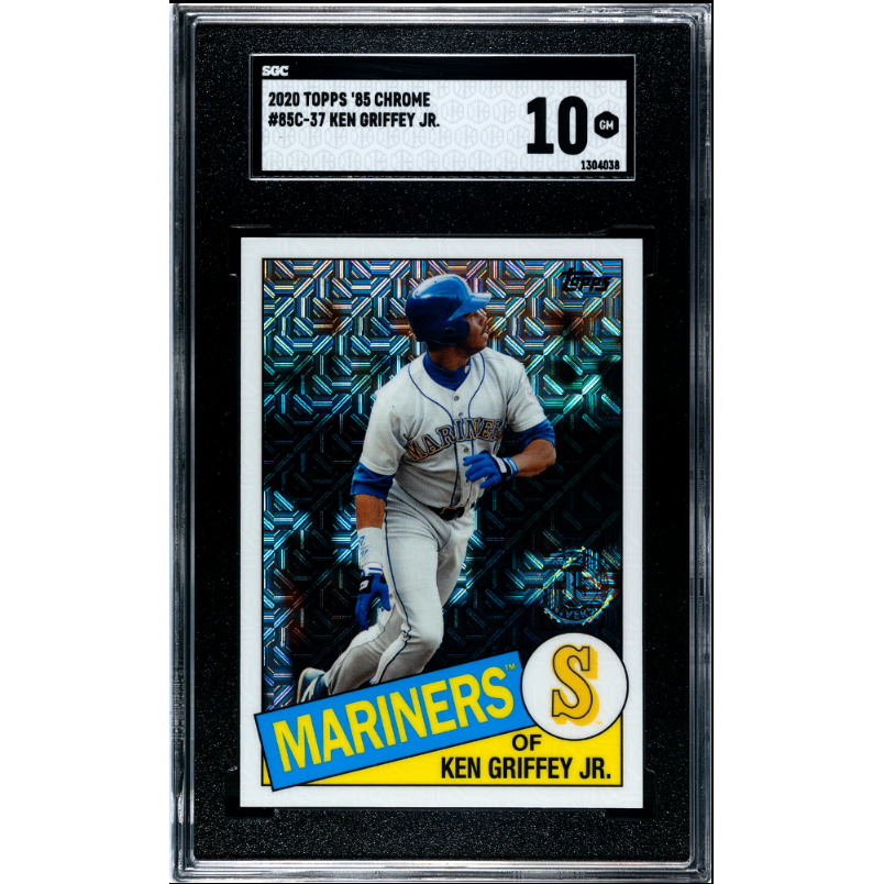 Ken Griffey Jr 2020 Topps '85 Chrome '85c-37 SGC 10