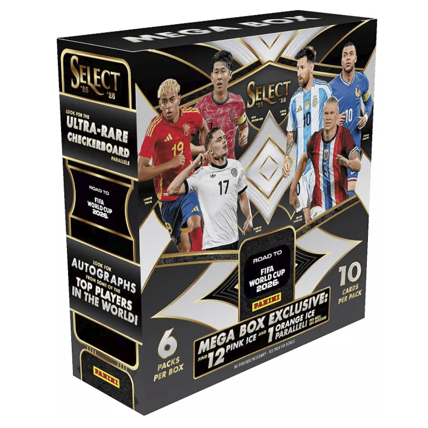 2026 Panini Select Road to FIFA World Cup Soccer Mega Box
