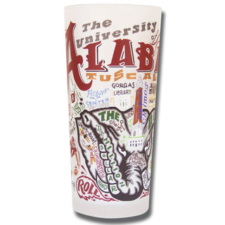 Drinking Glass: University of Alabama