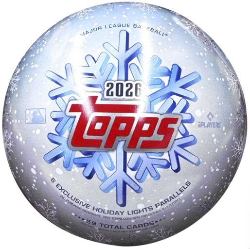 2026 Topps Holiday Baseball Retail Collector Tin