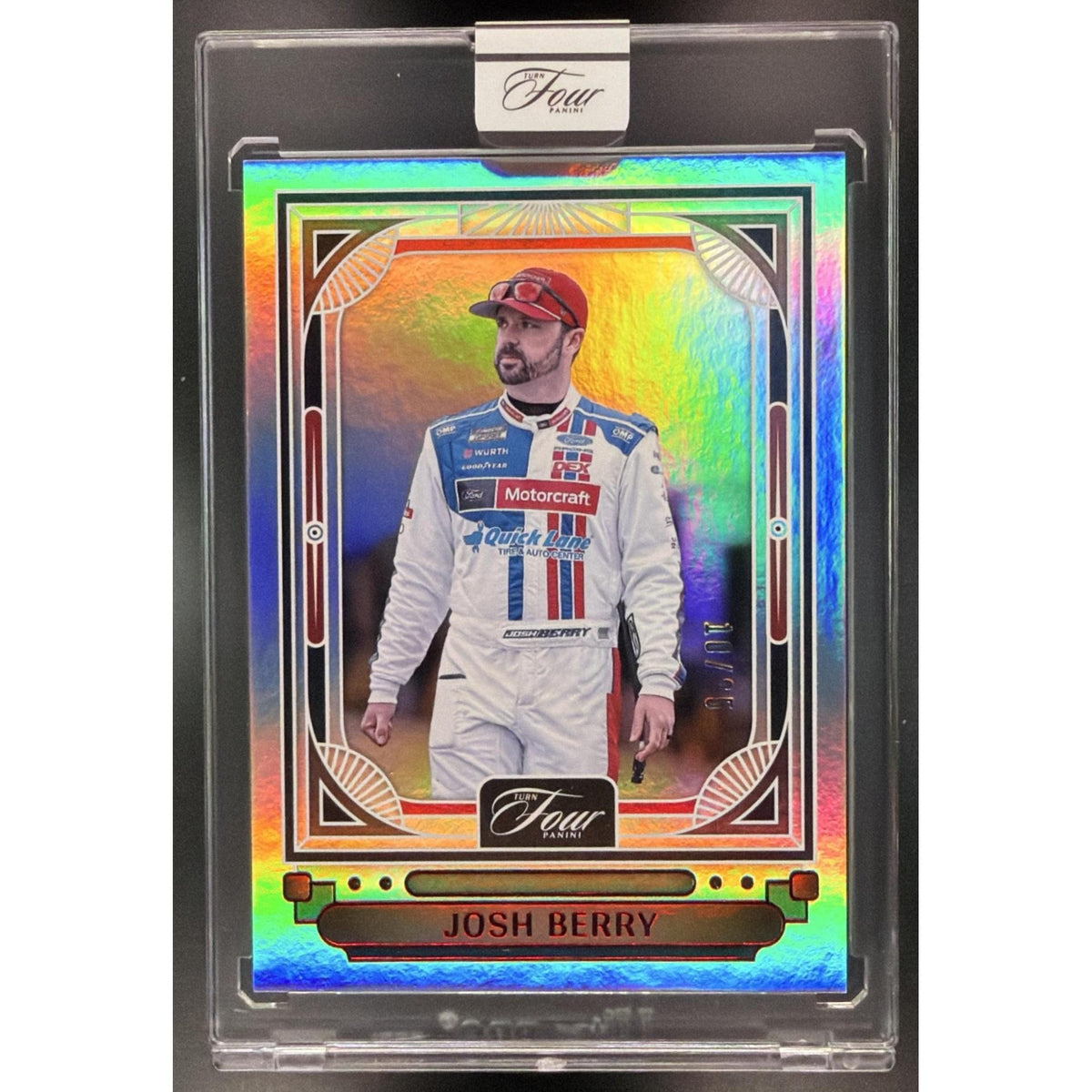 2026 Panini Four Racing Josh Berry #33 10/25 Non-Graded