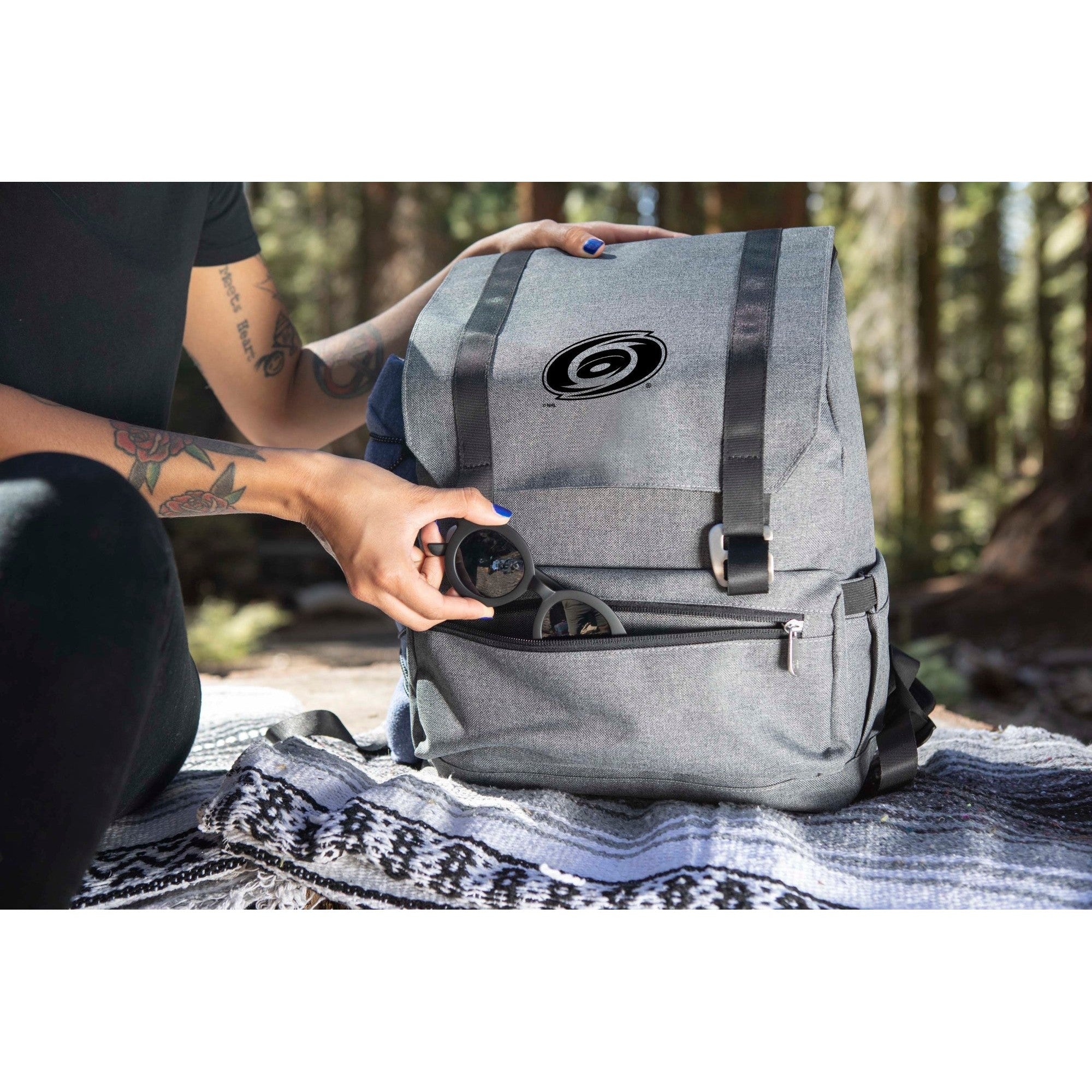 Carolina Hurricanes - On The Go Traverse Backpack Cooler