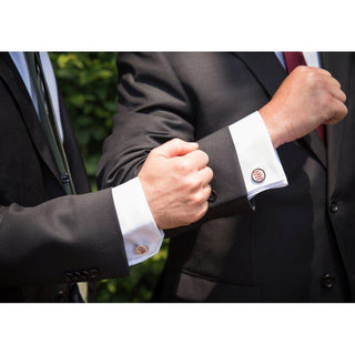 Baseball Seam Cufflinks