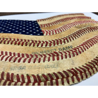 "America's Game" Original Baseball American Flag Artwork