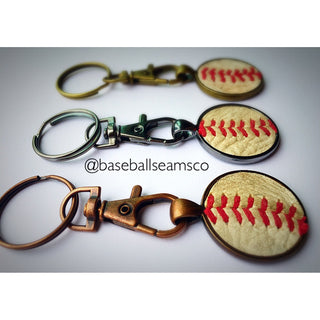Baseball Seam Keychain