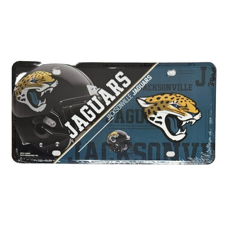 License Plate Jacksonville Jaguars CARDIACS Sports & Memorabilia