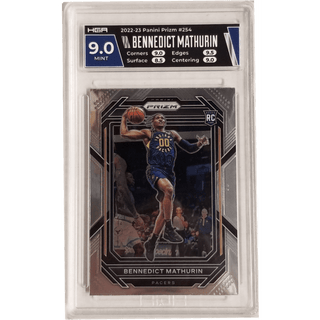 Bennedict Mathurin 2022-23 Panini Prizm #254 HGA 9.0