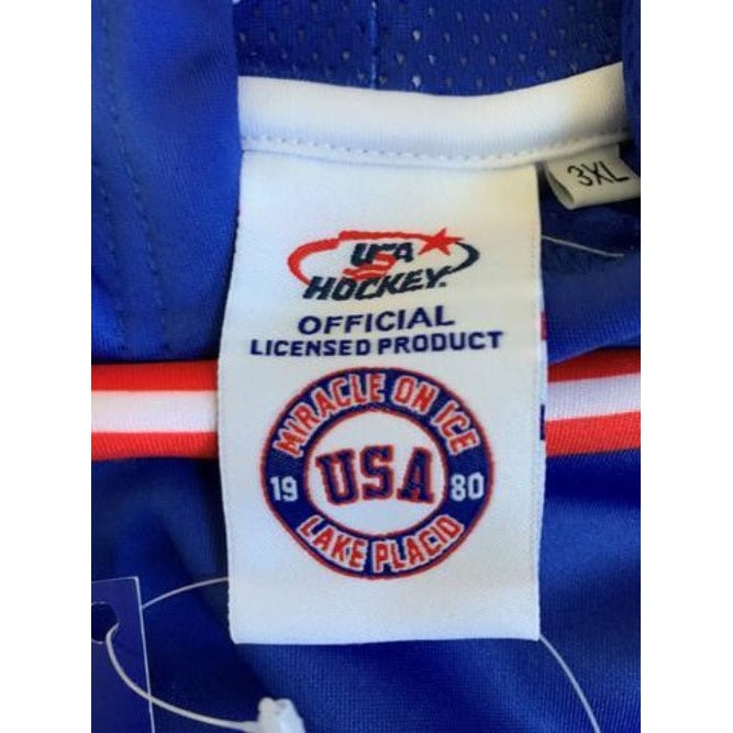 USA Hockey Miracle on Ice 1980 Jersey Authentic White Youth Hoodie