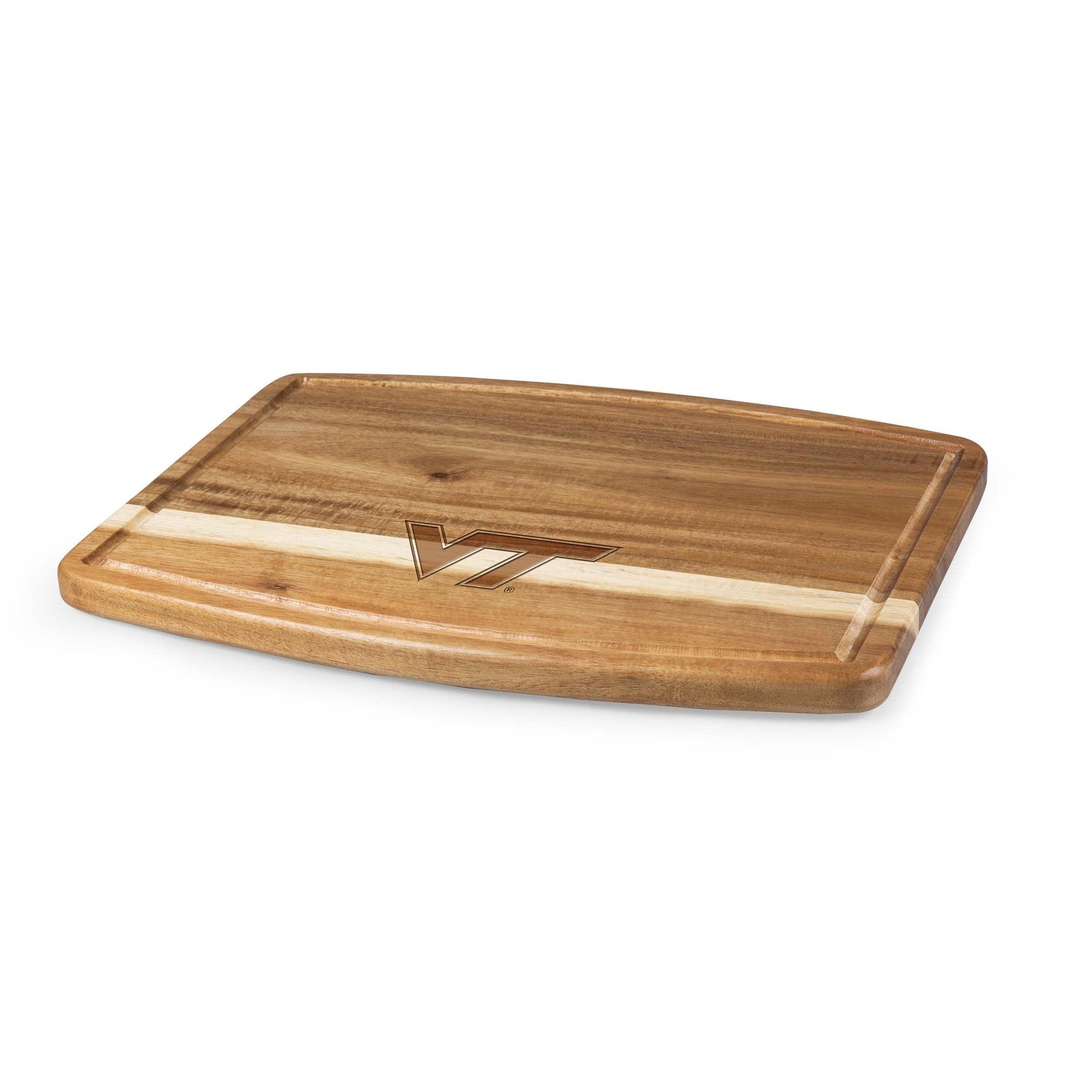 Virginia Tech Hokies - Ovale Acacia Cutting Board