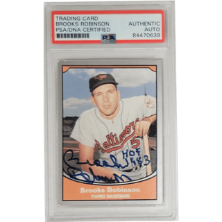 Brooks Robinson: Trading Card PSA/DNA Certified Authentic Auto
