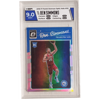 Ben Simmons: 2016-17 Panini Donruss Optic Holo #151 HGA 9.0
