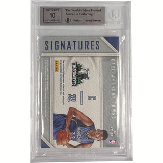 Single Card: Karl-Anthony Towns- Minnesota Timberwolves - Beckett Grade 9 - Numbered 045/199