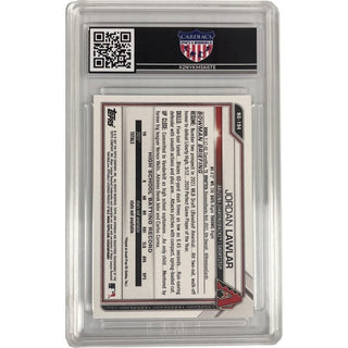 Single Card: Jordan Lawlar - Arizona Diamondbacks - HGA grade 9.5