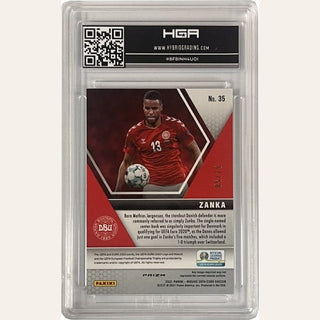 Zanka - 2020 Panini Mosaic UEFA Euro Blue Fluorescent #35