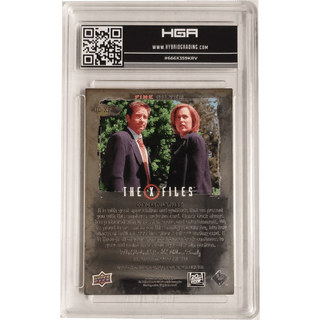Fox Mulder & Dana Scully 2020 Upper Deck X-Files Employee Exclusive #UD-XF HGA 7.0