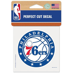 Decal: Philadelphia 76ers - 4"x4"