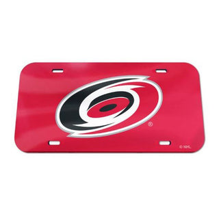 Cruise around town with some team spirit in tow! Our Crystal Red License Plate: Hurricanes shows your pride for the home team in the most stylish way. Show off your fandom with this officially licensed plate, made with love in America - it's sure to make a statement! Maximum impact, minimum effort - now that's what we call a winning combo.
