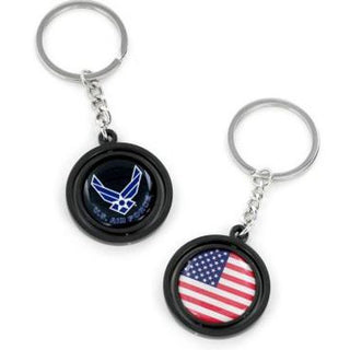 Key Ring: US Air Force - Spinner
