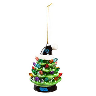 Ornament: Carolina Panthers Santa Hat