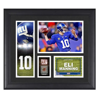 Framed Art: Eli Manning - Giants - Collage