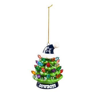 Ornament: Dallas Cowboys Santa Hat