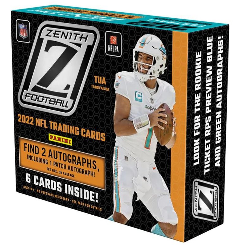 2022 Panini Zenith Football Hobby Box