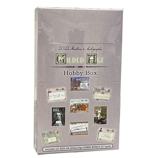 2022 Historic Autographs Gilded Age - Hobby Box
