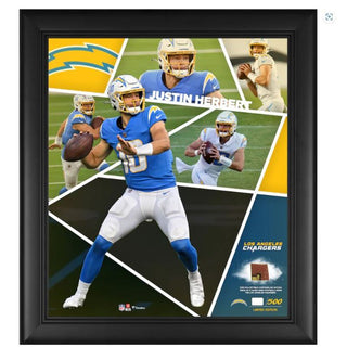 Framed Art: Justin Herbert - LA Chargers - Impact