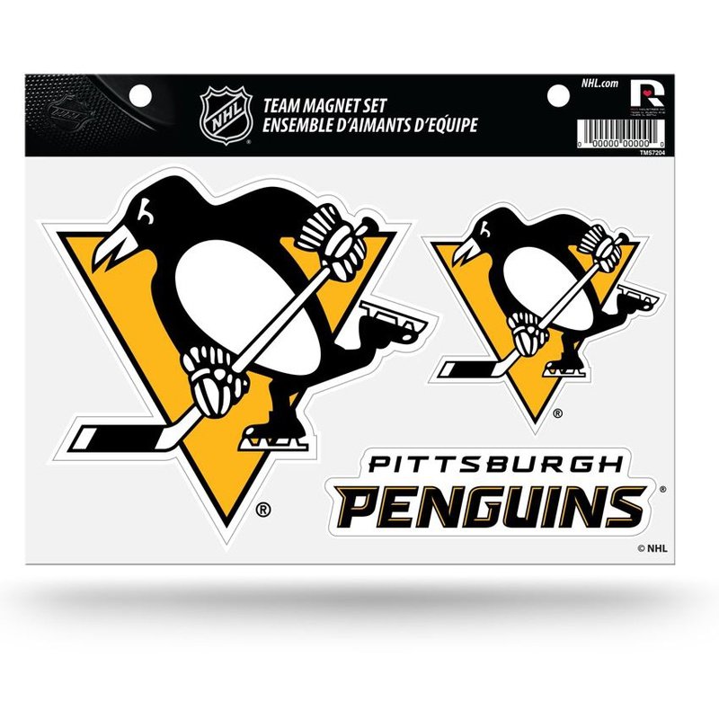 Magnet: Pittsburgh Penguins- Set