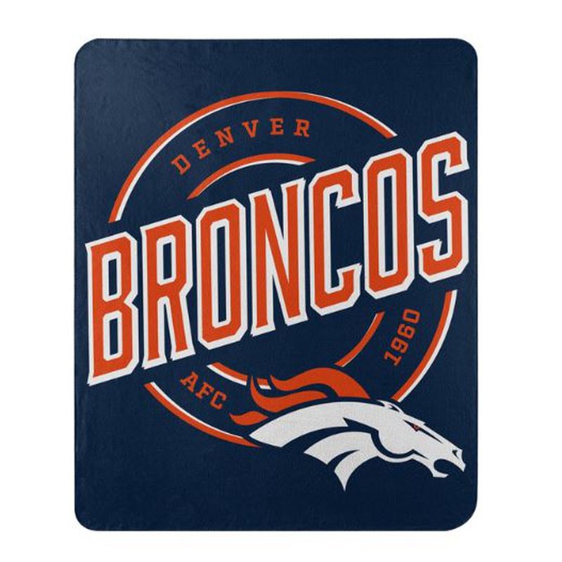 Blanket: Denver Bronco - 50x60 Fleece