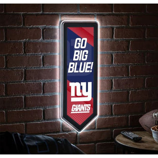 LED Wall Decor: New York Giants - Pennant