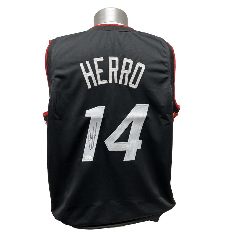 Tyler Herro Signed Jersey. JSA Authenticated