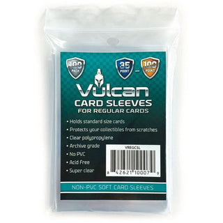 Sleeves: Vulcan Shield - Regular Card - 100 pack
