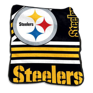 Blanket: Pittsburgh Steelers Raschel Throw
