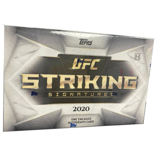 Topps UFC Striking Signatures Hobby Box